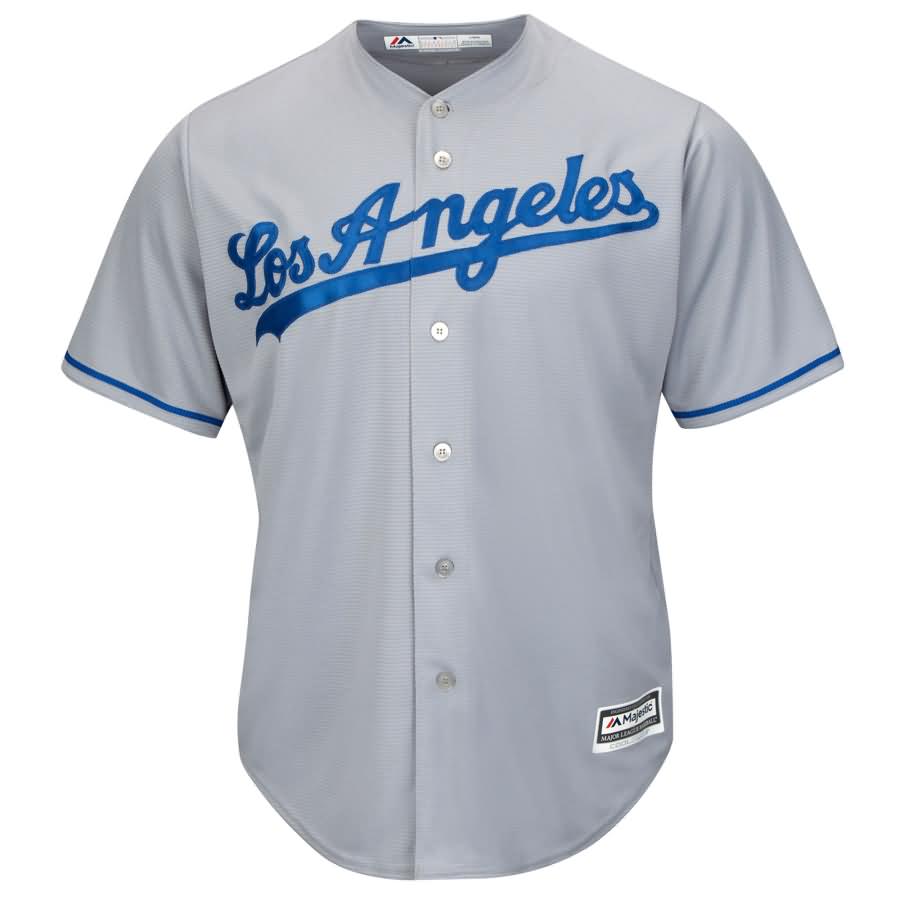 Los Angeles Dodgers Majestic Road Cool Base Jersey - Gray