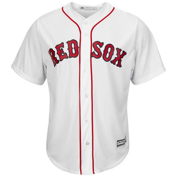 Boston Red Sox Majestic Official Cool Base Jersey - White