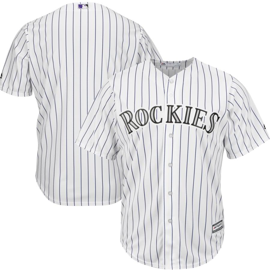 Colorado Rockies Majestic Official Cool Base Jersey - White
