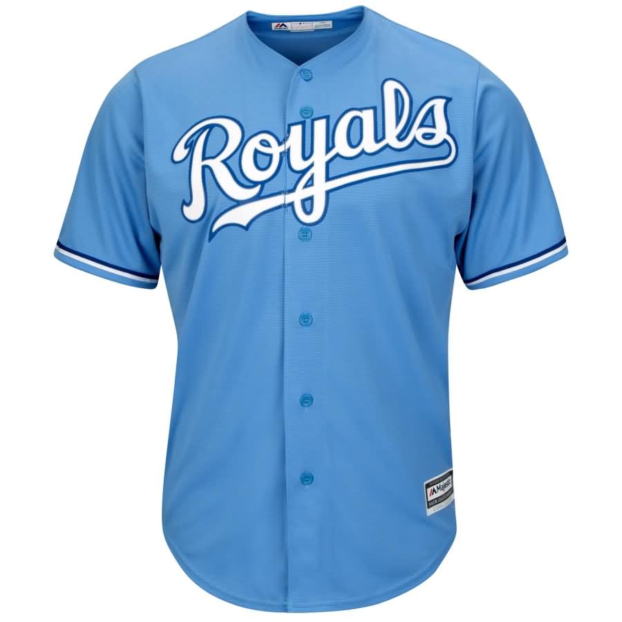 Kansas City Royals Majestic Official Cool Base Team Jersey - Light Blue