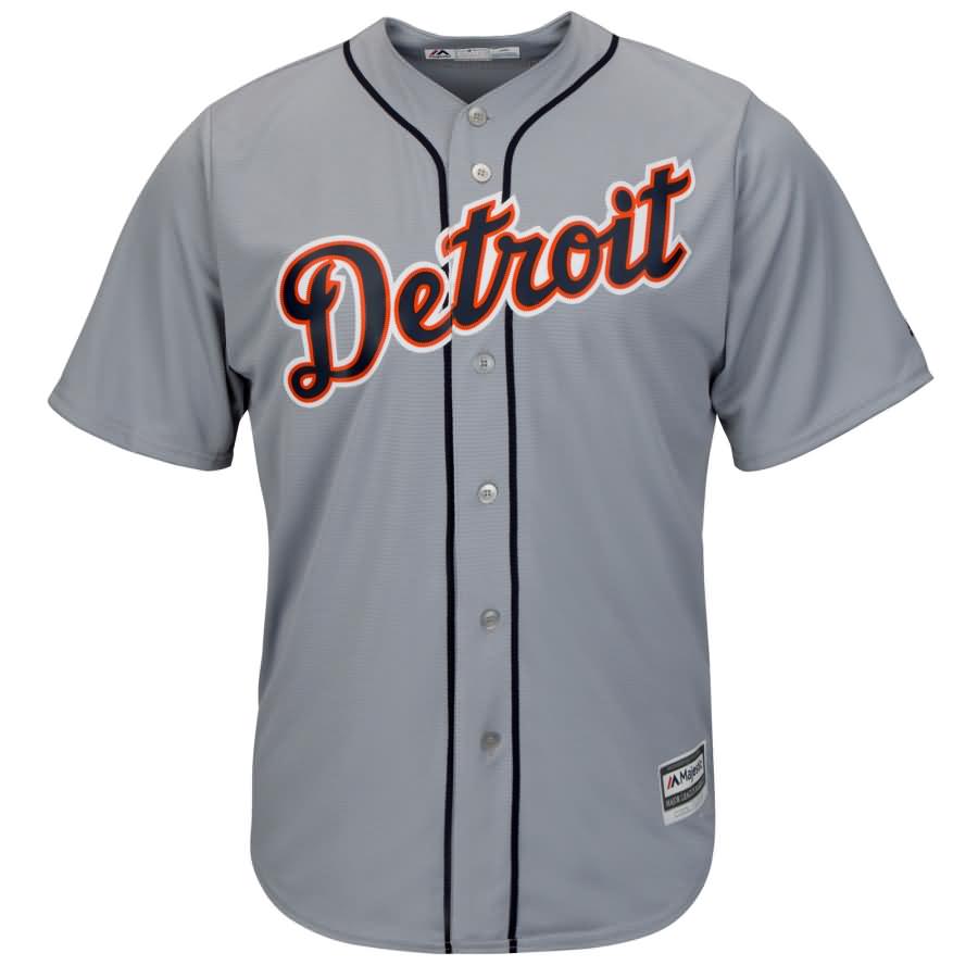 Detroit Tigers Majestic Official Cool Base Team Jersey - Gray
