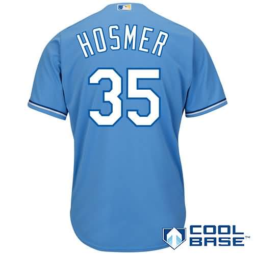 Eric Hosmer Kansas City Royals Majestic Official Cool Base Player Jersey - Light Blue