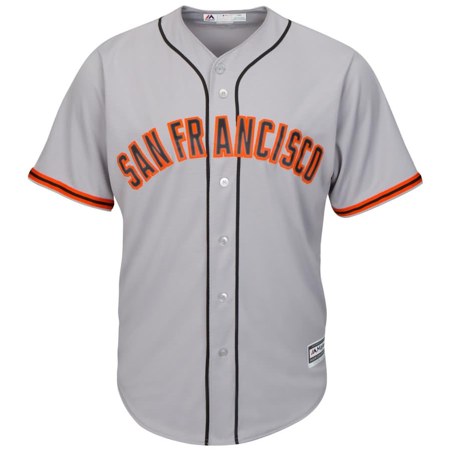 Buster Posey San Francisco Giants Majestic Cool Base Player Jersey - Gray
