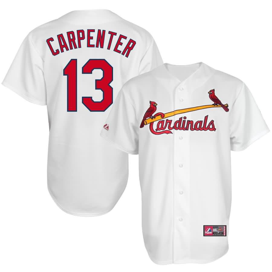 Matt Carpenter St. Louis Cardinals Majestic Cool Base Player Jersey - White