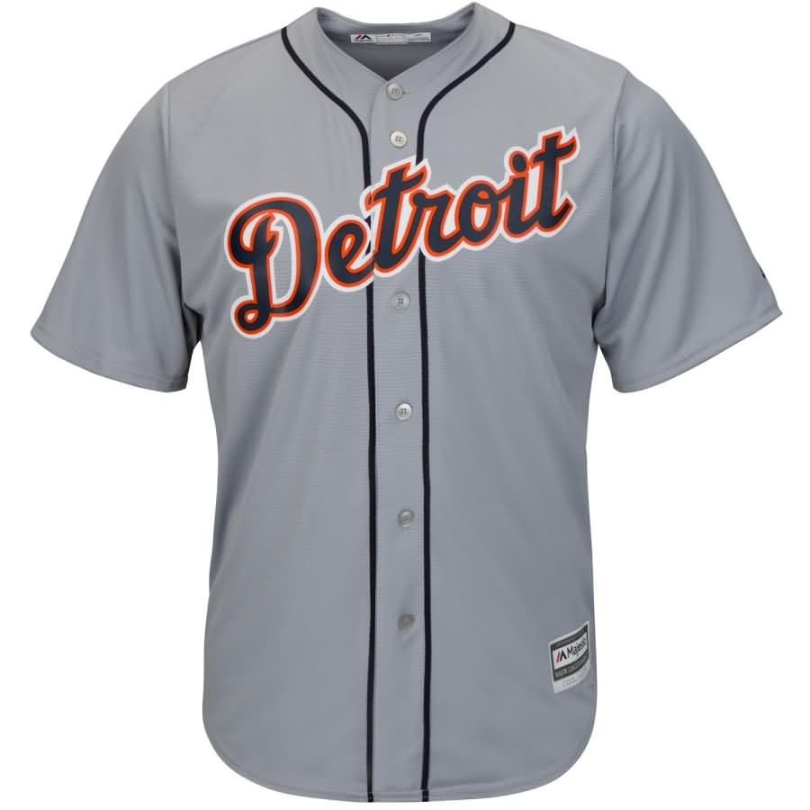 Miguel Cabrera Detroit Tigers Majestic Cool Base Player Jersey - Gray