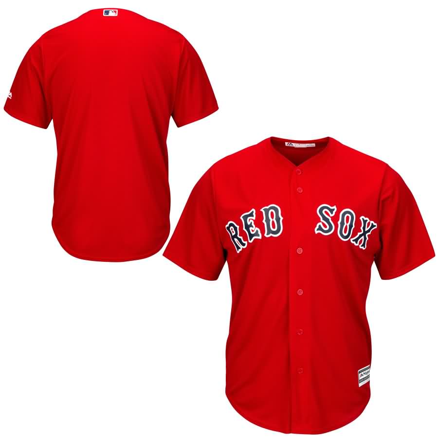 Boston Red Sox Majestic Youth Official Cool Base Jersey - Scarlet