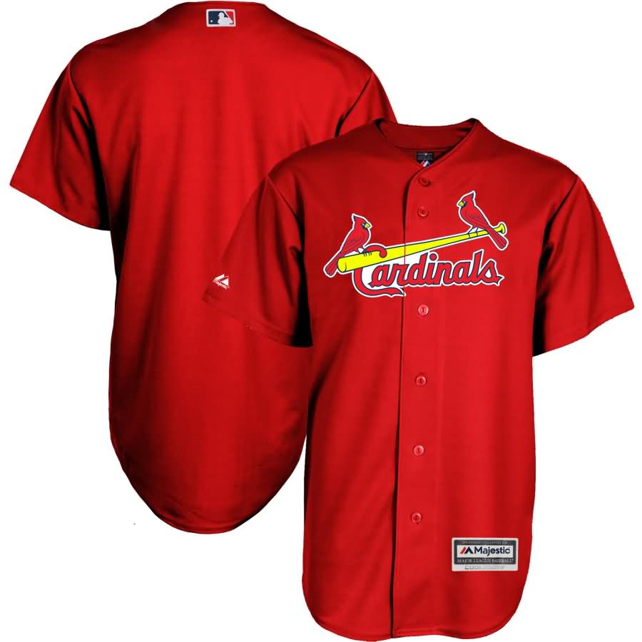 St. Louis Cardinals Majestic Official Cool Base Jersey - Scarlet