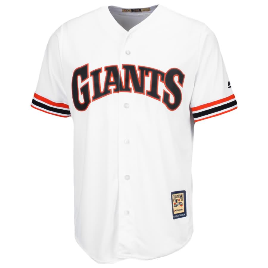 San Francisco Giants Majestic Cooperstown Cool Base Team Jersey - White