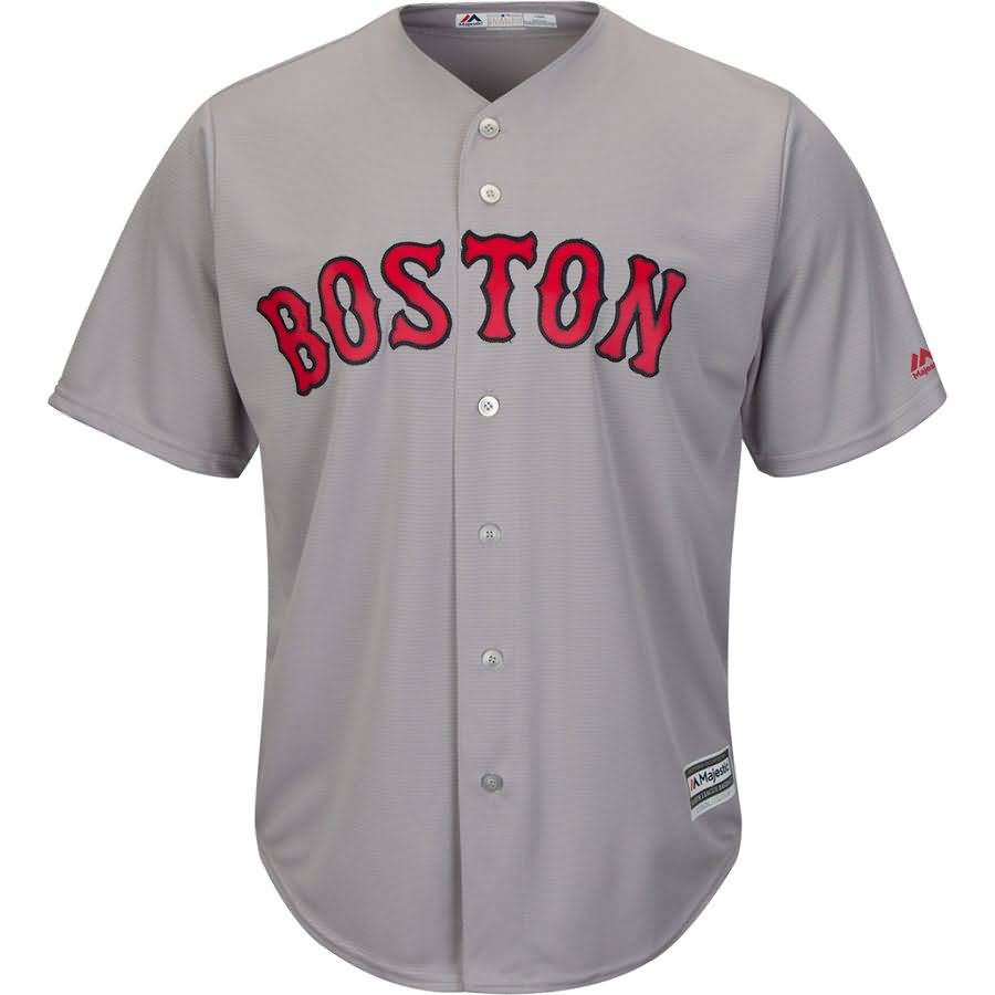 David Ortiz Boston Red Sox Majestic Cool Base Player Jersey - Gray