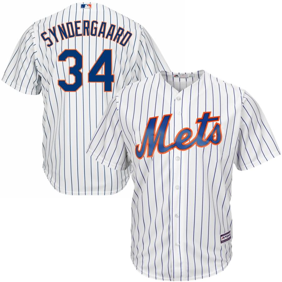 Noah Syndergaard New York Mets Majestic Official Cool Base Player Jersey - White