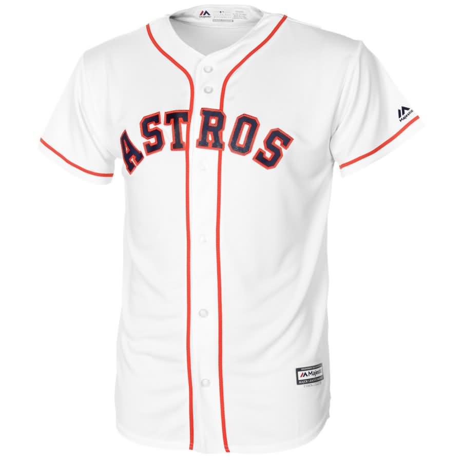 Houston Astros Majestic Youth Official Cool Base Jersey - White