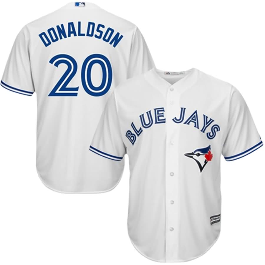 Josh Donaldson Toronto Blue Jays Majestic Youth Cool Base Player Jersey - White
