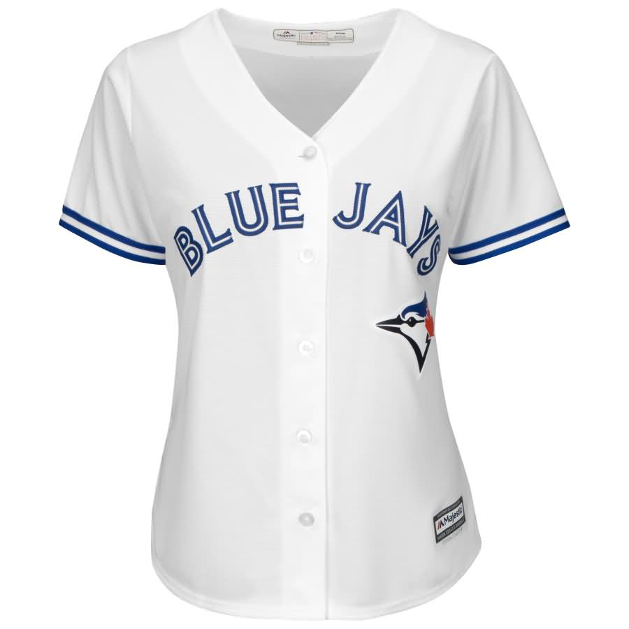 Troy Tulowitzki Toronto Blue Jays Majestic Women's Official Cool Base Player Jersey - White