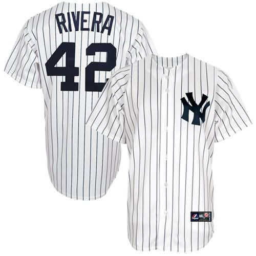 Mariano Rivera New York Yankees Majestic Replica Player Jersey - White