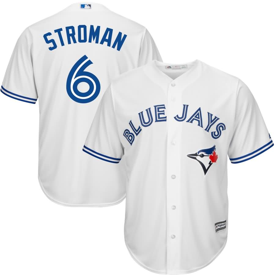 Toronto Blue Jays Marcus Stroman Majestic Official Cool Base Player Jersey - White