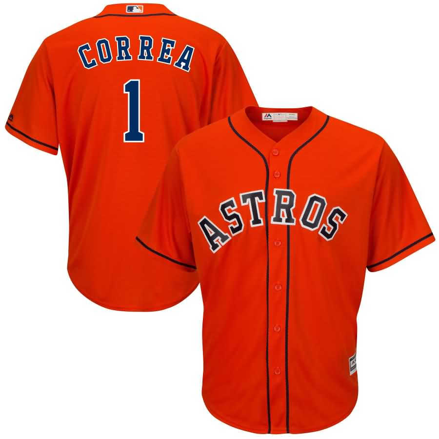 Carlos Correa Houston Astros Majestic Cool Base Player Jersey - Orange