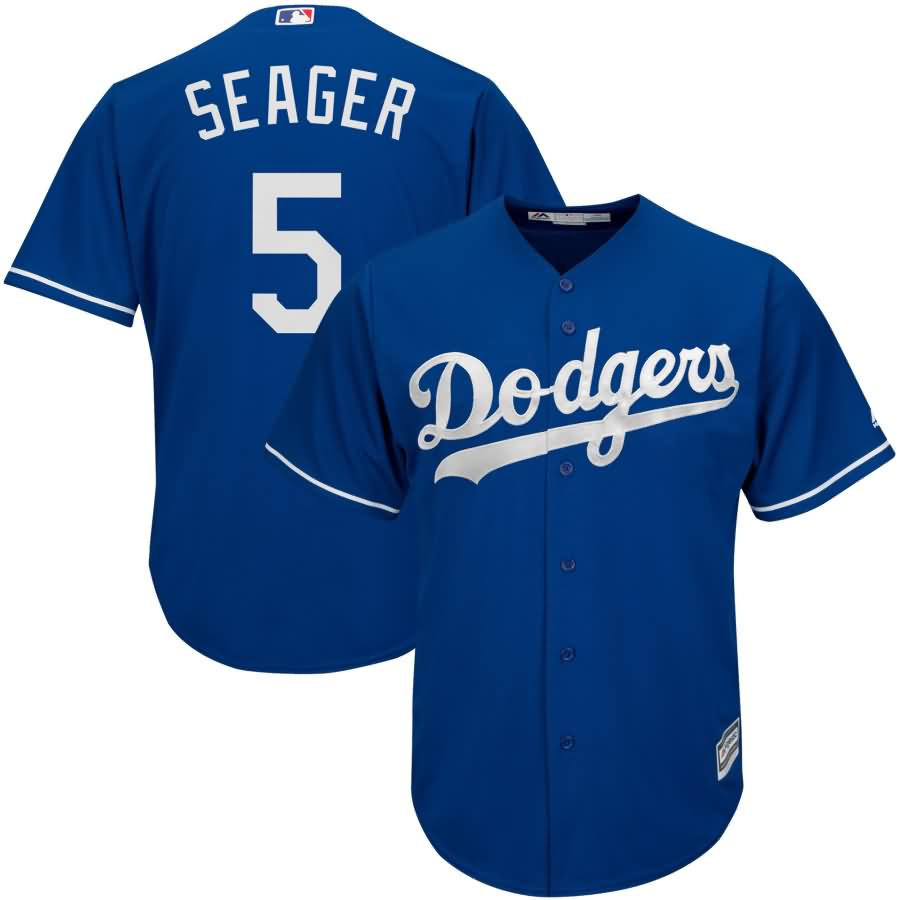 Corey Seager Los Angeles Dodgers Majestic Fashion Official Cool Base Player Jersey - Royal