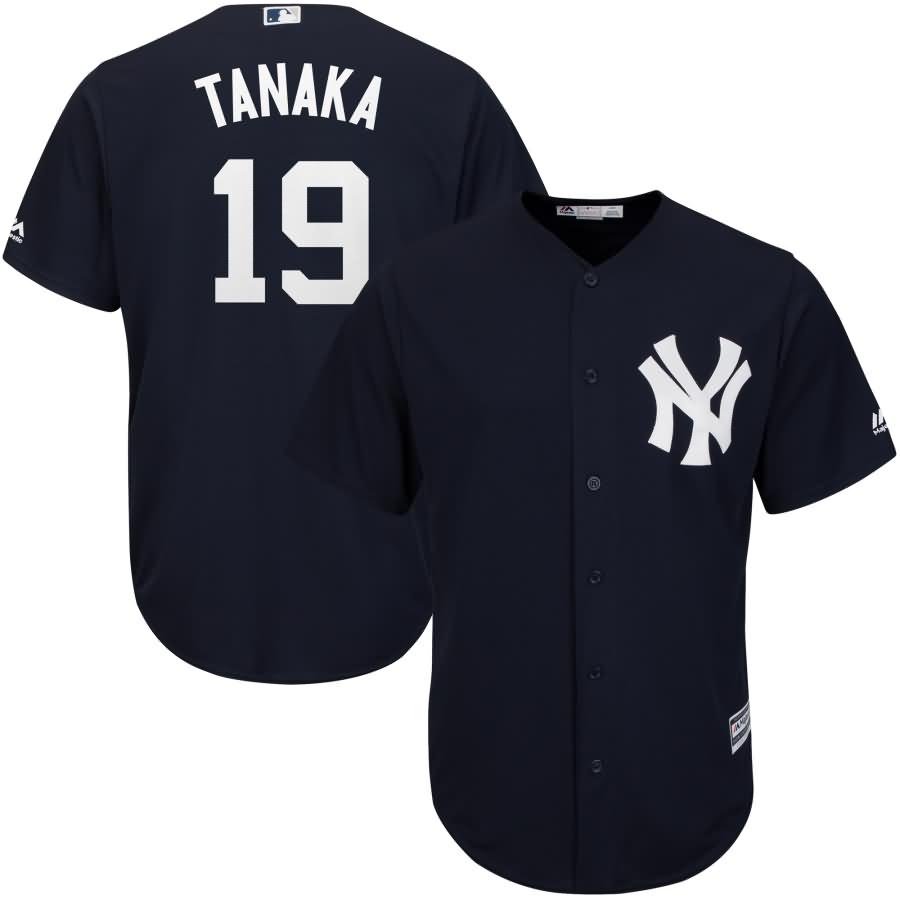 Masahiro Tanaka New York Yankees Majestic Official Cool Base Player Jersey - Navy