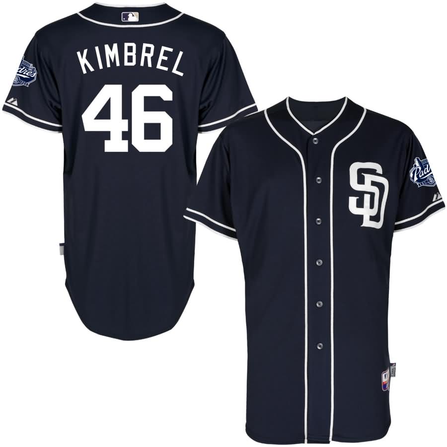 Craig Kimbrel San Diego Padres Majestic Alternate 6300 Player Authentic Cool Base Jersey - Navy