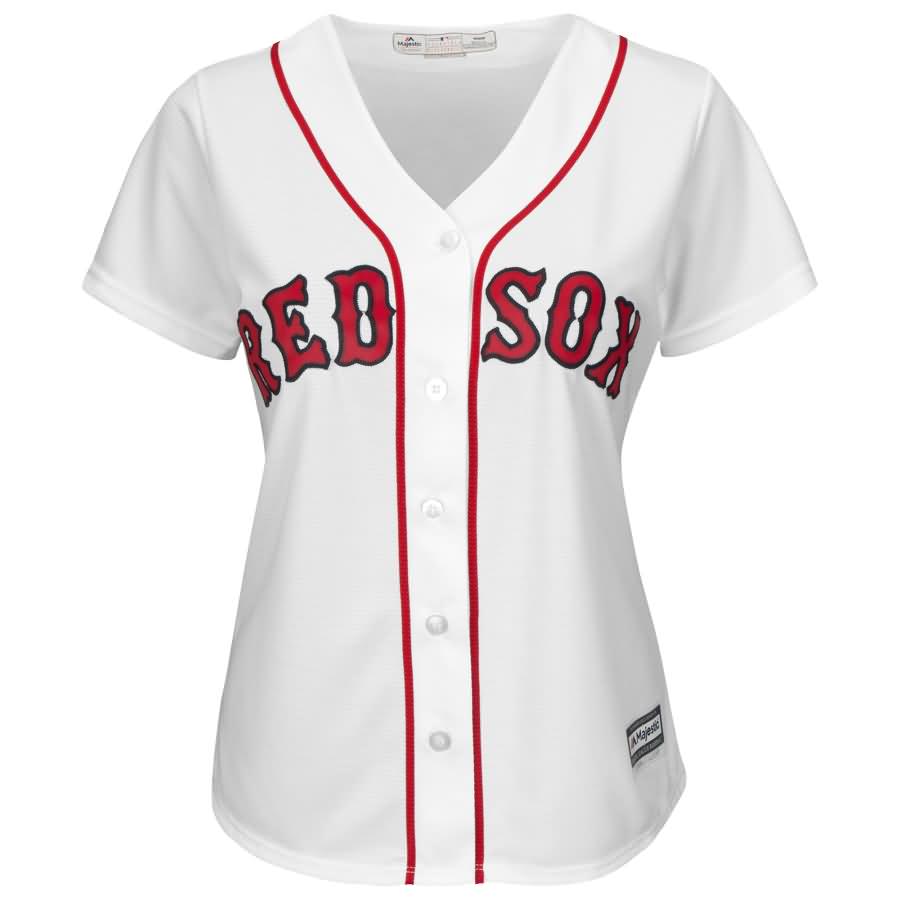 David Price Boston Red Sox Majestic Women's Cool Base Home Player Jersey - White