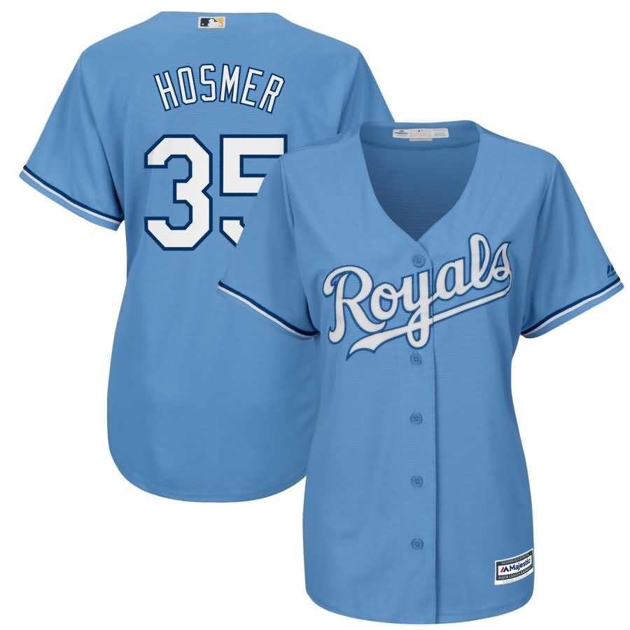 Eric Hosmer Kansas City Royals Majestic Women's Cool Base Player Jersey - Light Blue