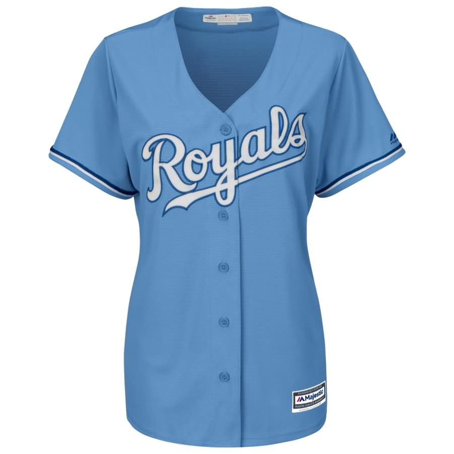 Eric Hosmer Kansas City Royals Majestic Women's Cool Base Player Jersey - Light Blue