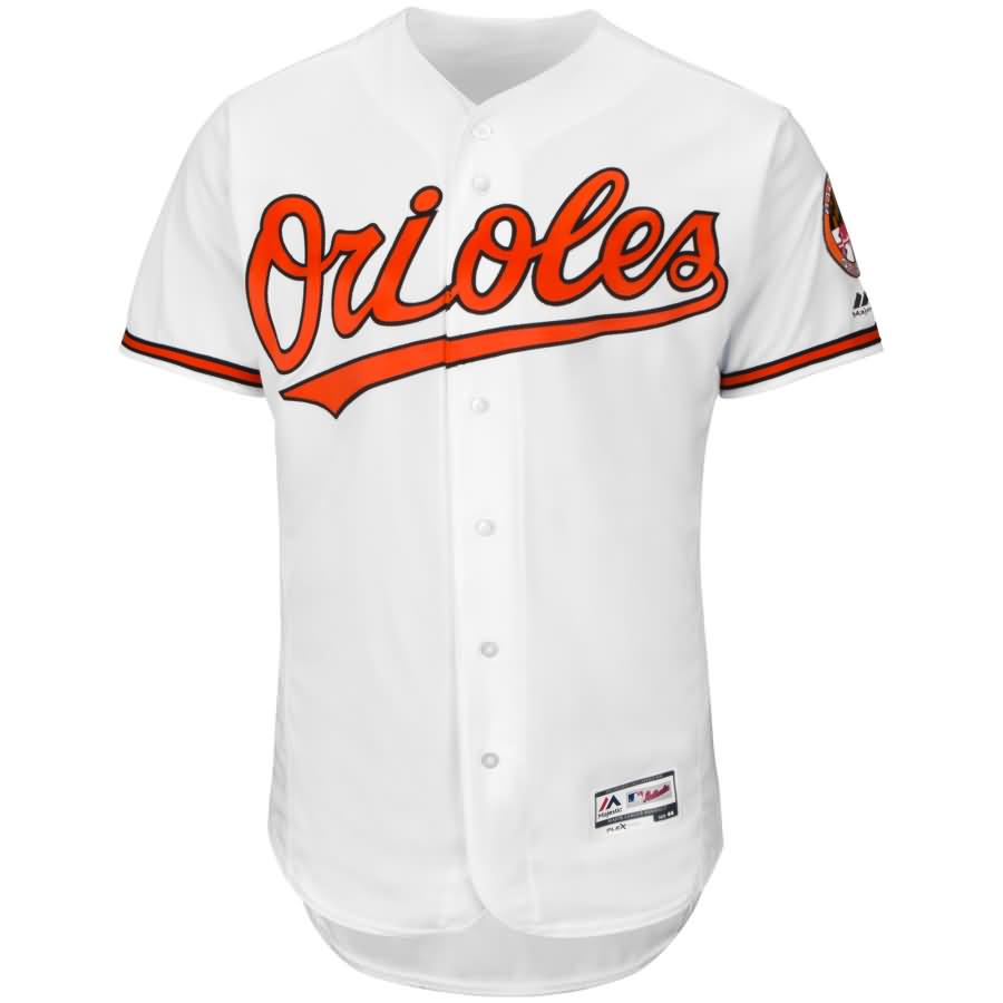 Baltimore Orioles Majestic Alternate Flex Base Authentic Collection Team Jersey - White