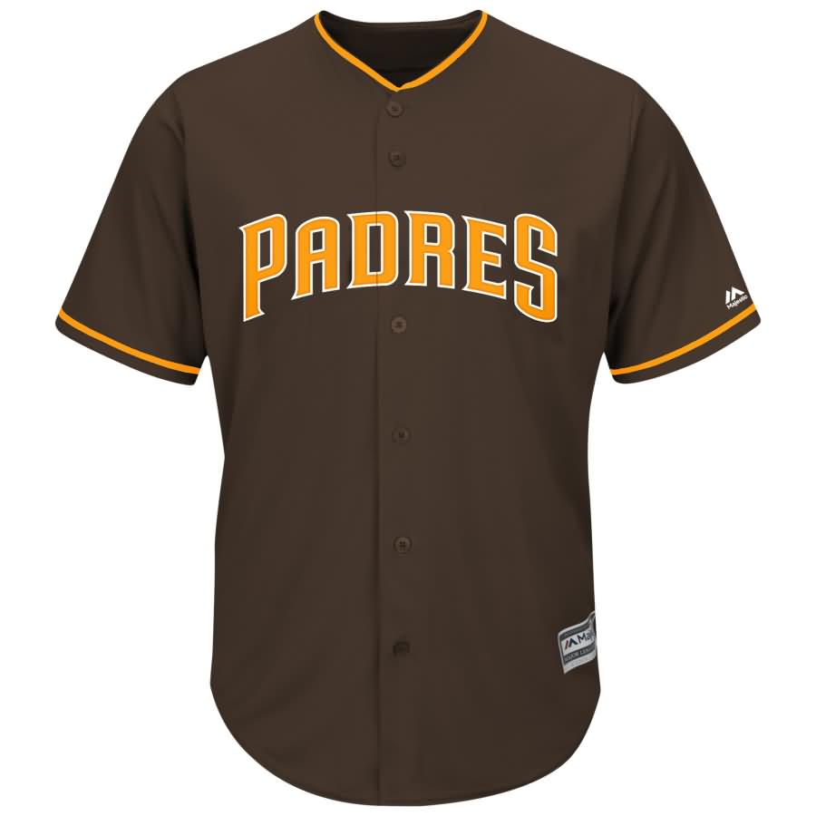 San Diego Padres Majestic Alternate Flex Base Authentic Collection Team Jersey - Brown
