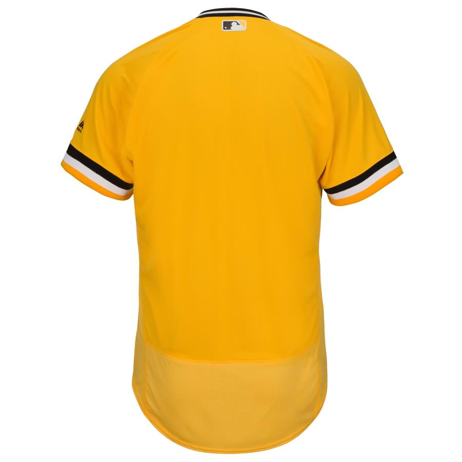 Pittsburgh Pirates Majestic Alternate Flex Base Authentic Collection Team Jersey - Gold