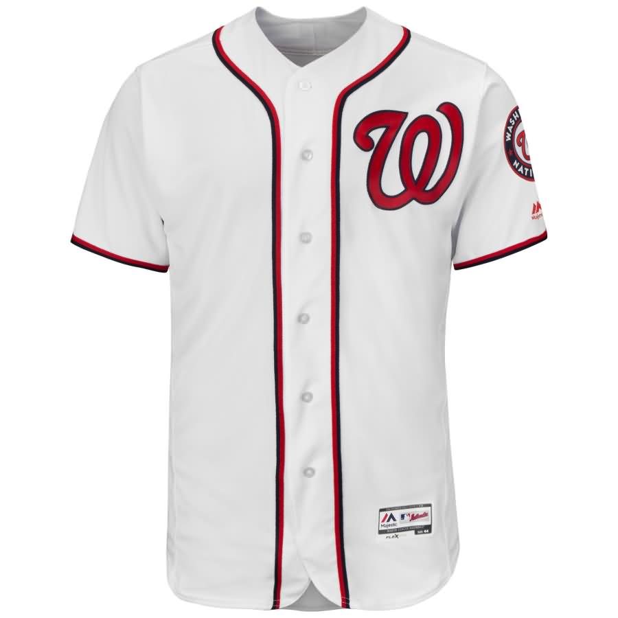 Washington Nationals Majestic Home Flex Base Authentic Collection Team Jersey - White