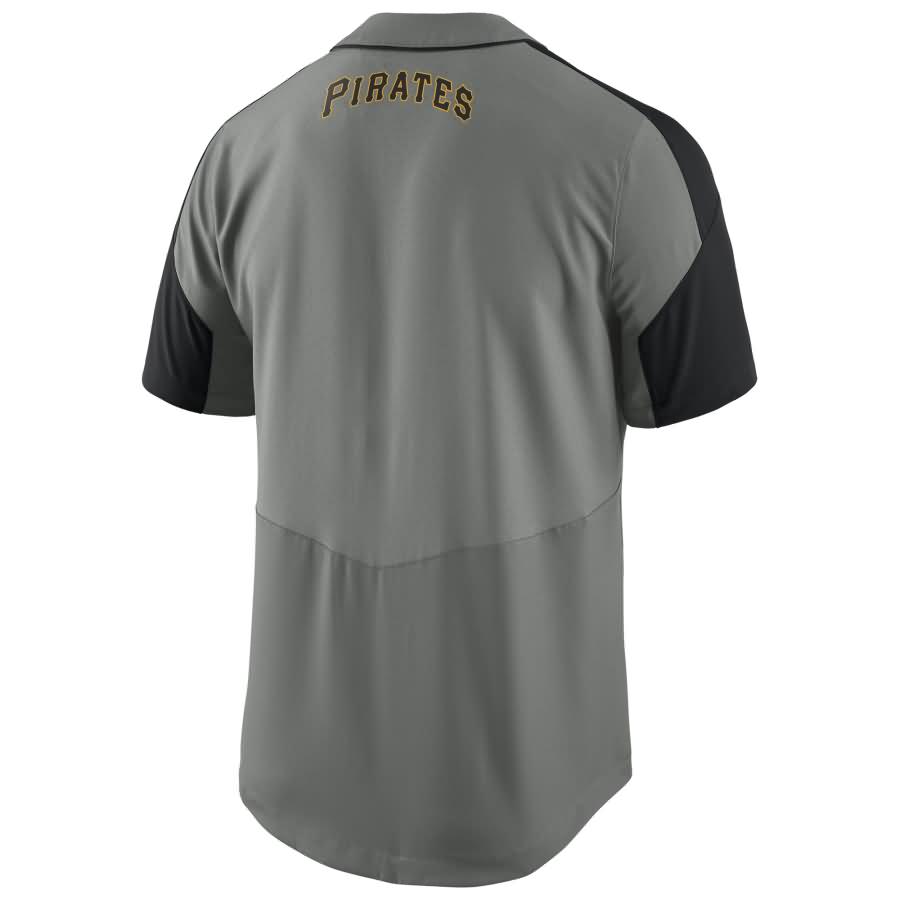 Pittsburgh Pirates Nike Dri-FIT Woven Jersey - Gray/Black