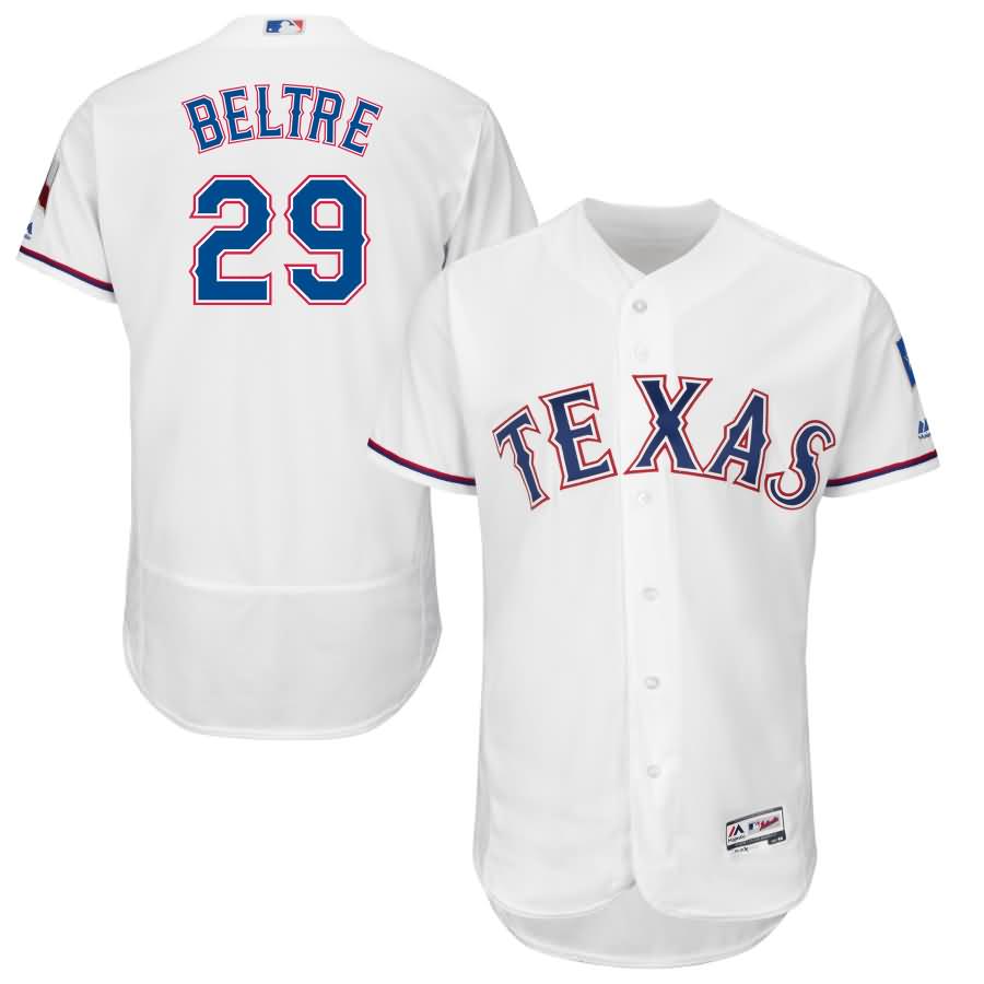 Adrian Beltre Texas Rangers Majestic Home Flex Base Authentic Collection Player Jersey - White