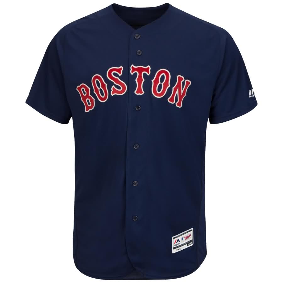 Dustin Pedroia Boston Red Sox Majestic Alternate Flex Base Authentic Collection Player Jersey - Navy