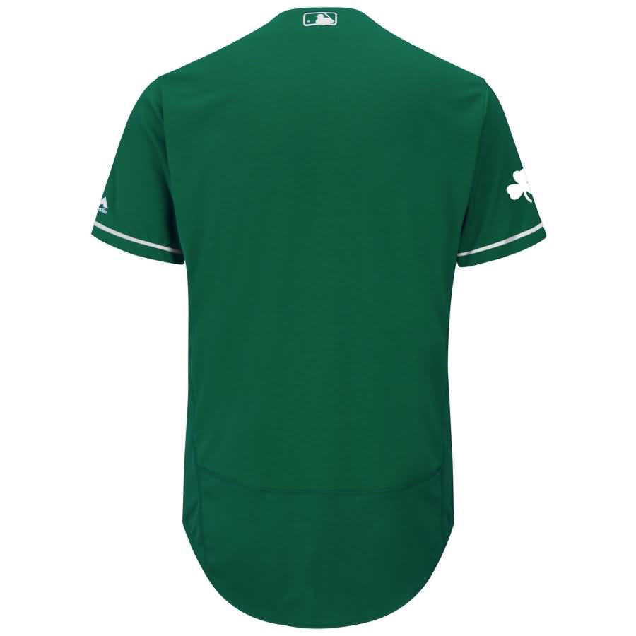 Detroit Tigers Majestic 2018 St. Patrick's Day Flex Base Authentic Collection Celtic Team Jersey - Green