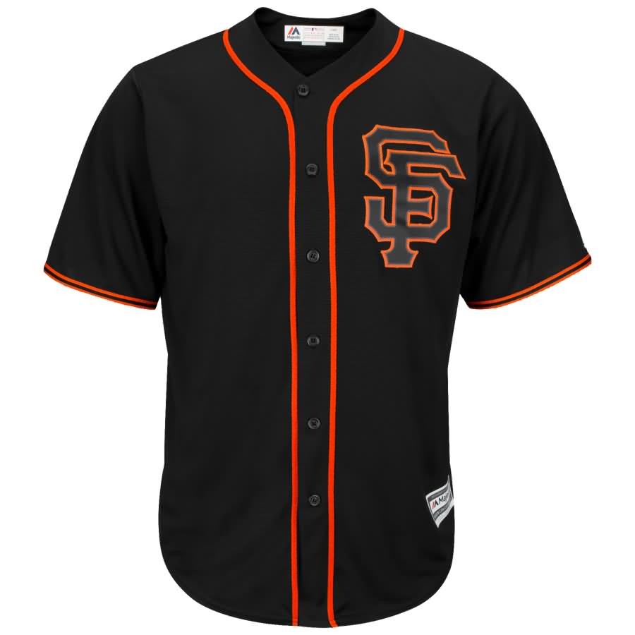 Buster Posey Majestic Youth Official Cool Base Player Jersey - Black