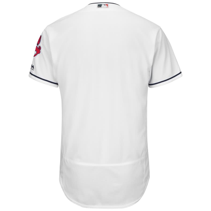 Cleveland Indians Majestic Home Flex Base Authentic Collection Team Jersey - White