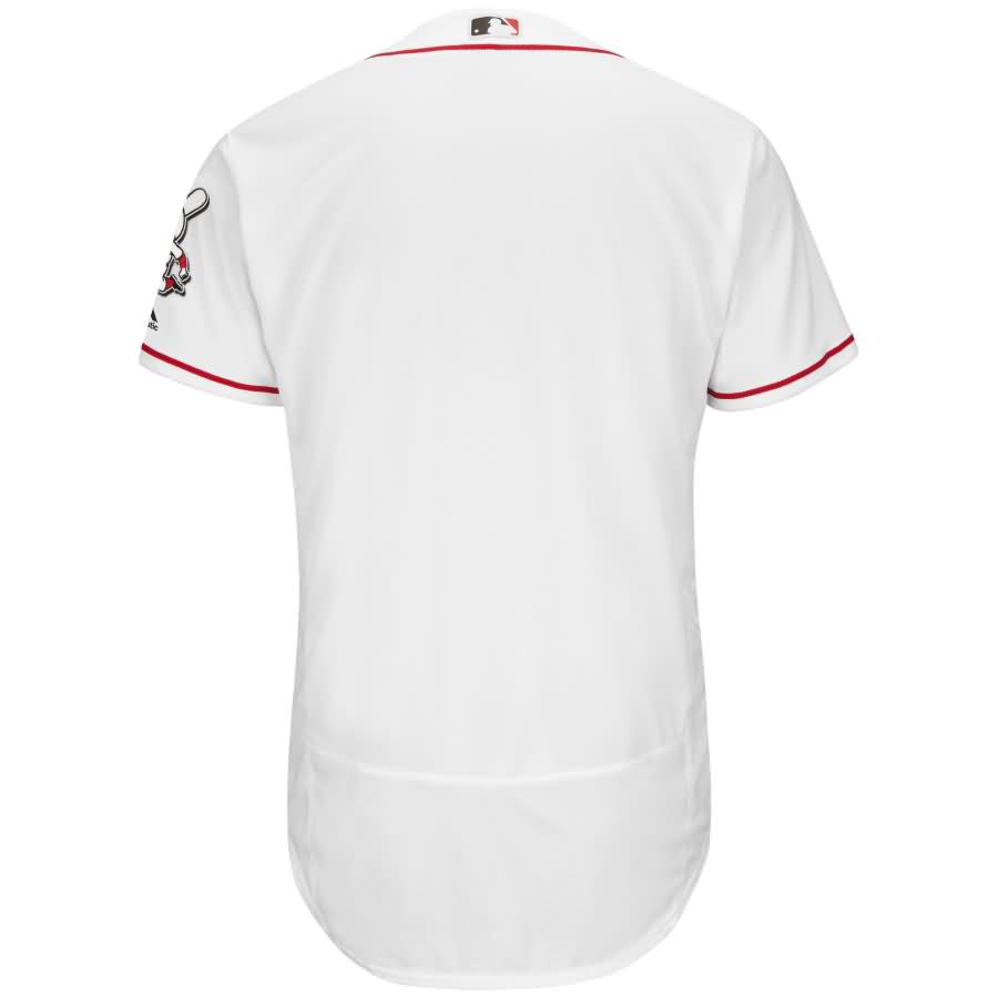 Cincinnati Reds Majestic Home Flex Base Authentic Collection Team Jersey - White
