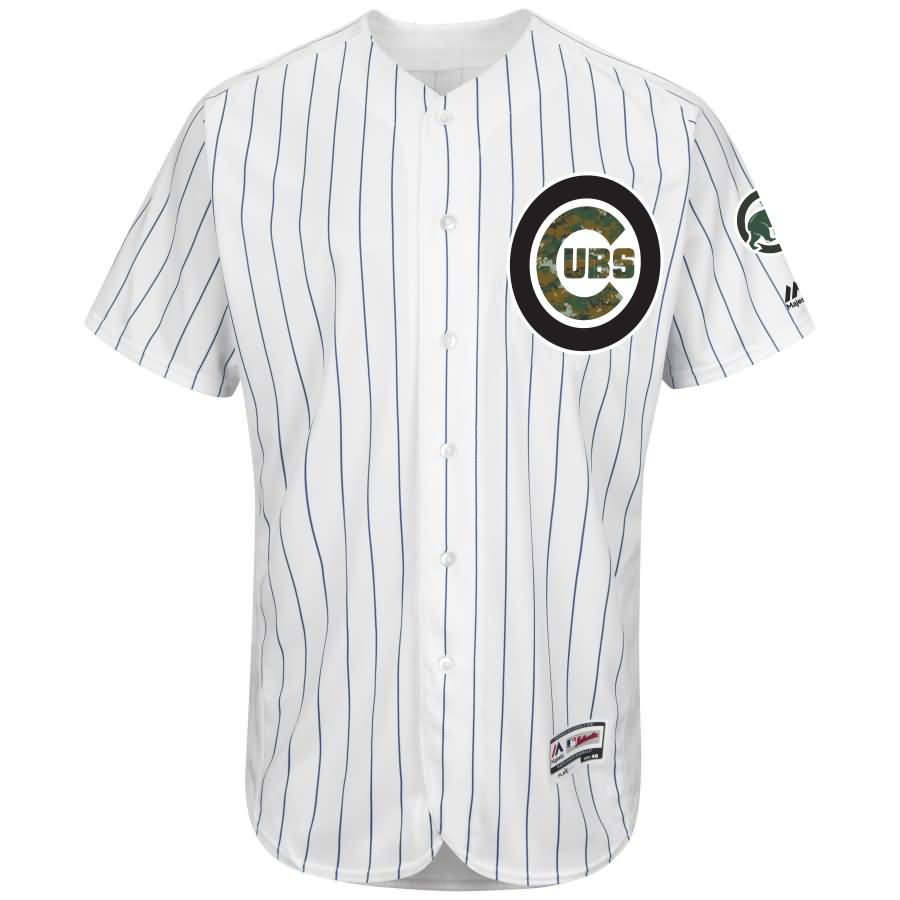 Chicago Cubs Majestic Fashion 2016 Memorial Day Flex Base Team Jersey - White