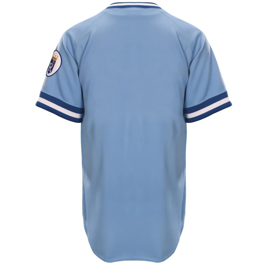Kansas City Royals Majestic 1976 Turn Back the Clock Authentic Team Jersey - Light Blue