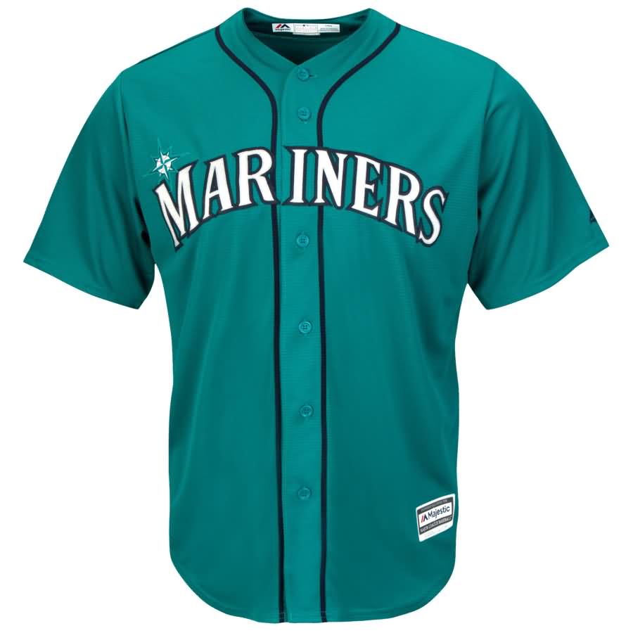 Ken Griffey Jr. Seattle Mariners Majestic Youth Alternate Official Cool Base Player Jersey - Aqua