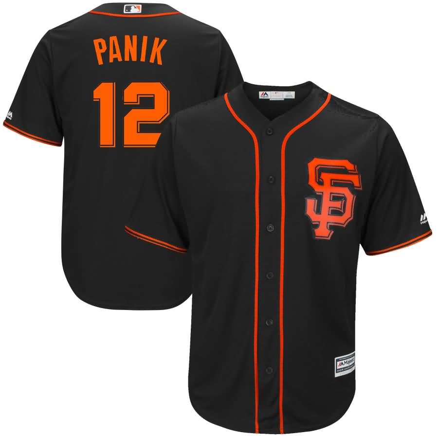 Joe Panik San Francisco Giants Majestic Alternate 2017 Cool Base Player Jersey - Black