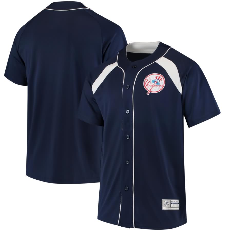 New York Yankees Majestic Cooperstown Collection Peak Power Fashion Jersey - Navy/White