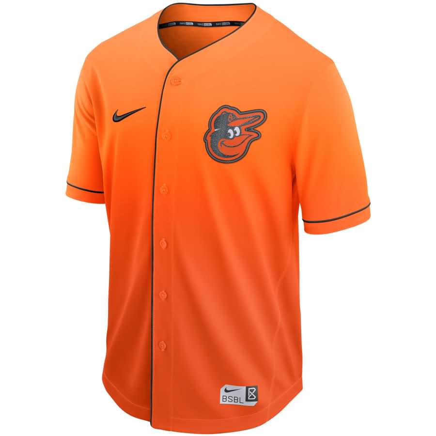 Baltimore Orioles Nike Fade Jersey - Orange
