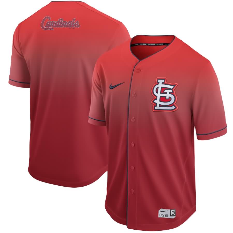 St. Louis Cardinals Nike Fade Jersey - Red