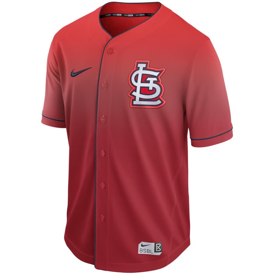 St. Louis Cardinals Nike Fade Jersey - Red