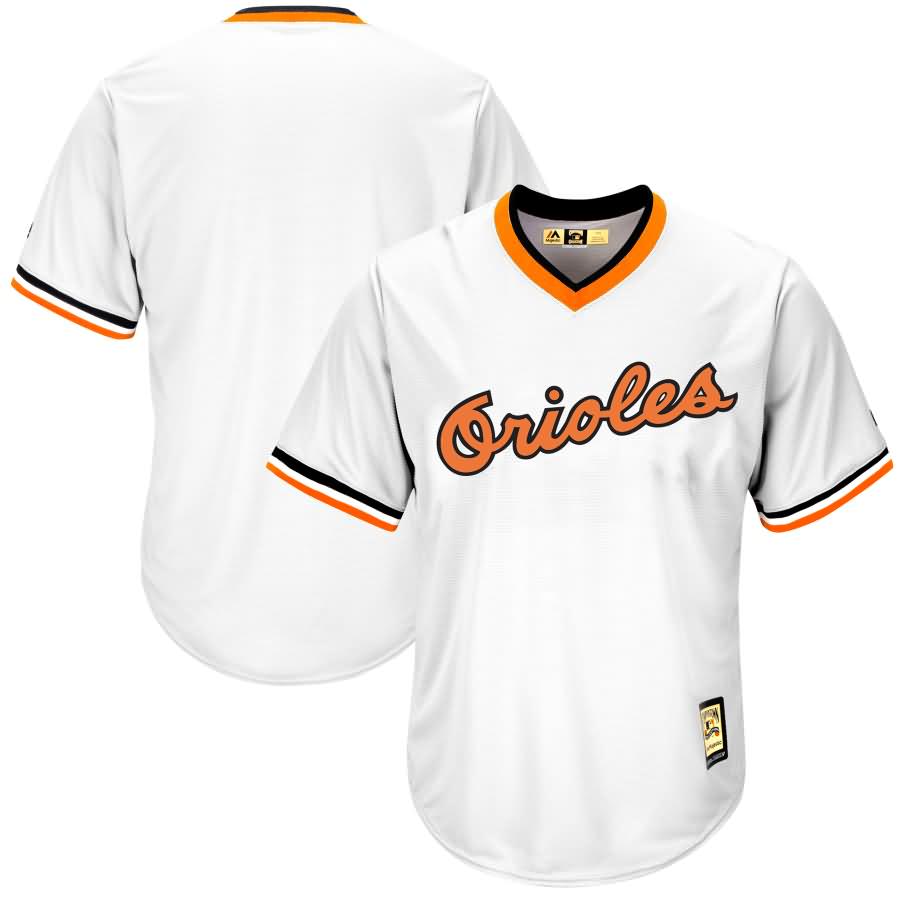 Baltimore Orioles Majestic Home Cooperstown Cool Base Replica Team Jersey - White