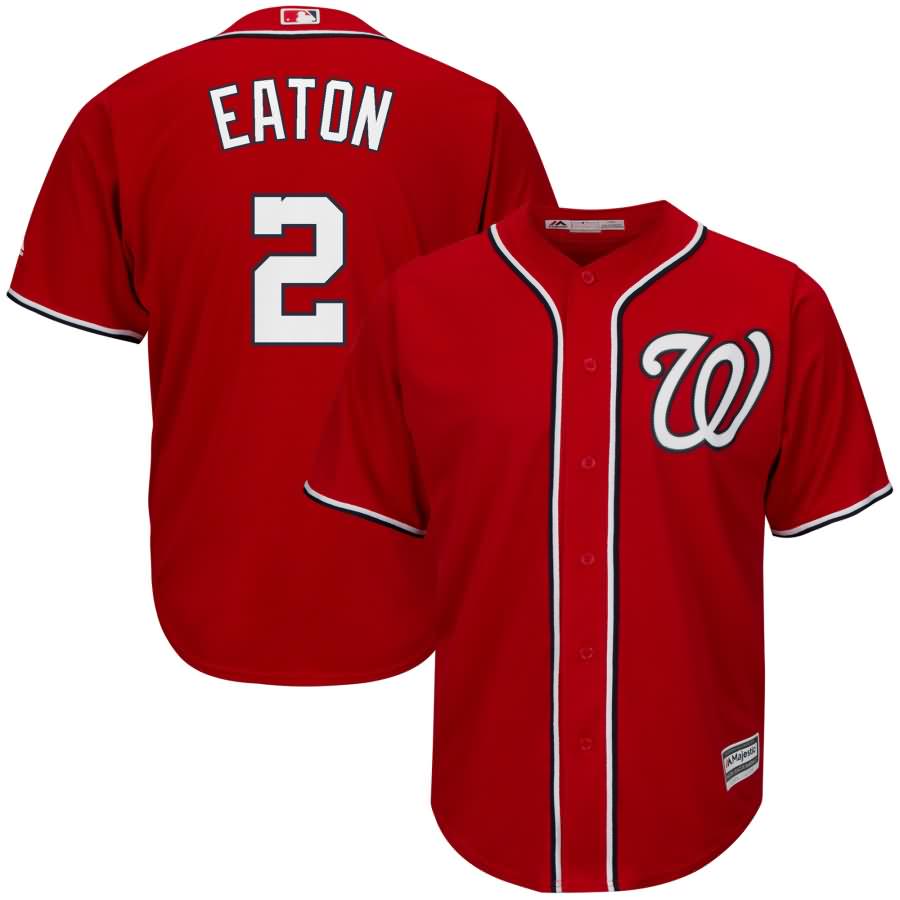 Adam Eaton Washington Nationals Majestic Alternate Official Cool Base Replica Player Jersey - Scarlet