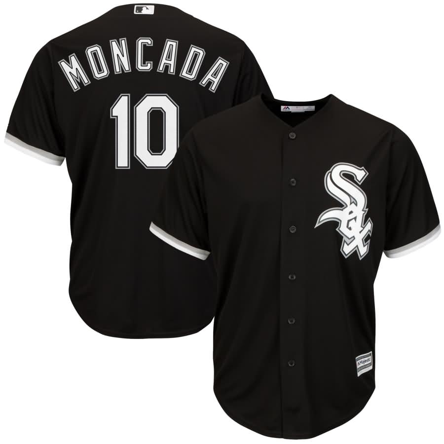 Yoan Moncada Chicago White Sox Majestic Alternate Official Cool Base Replica Player Jersey - Black