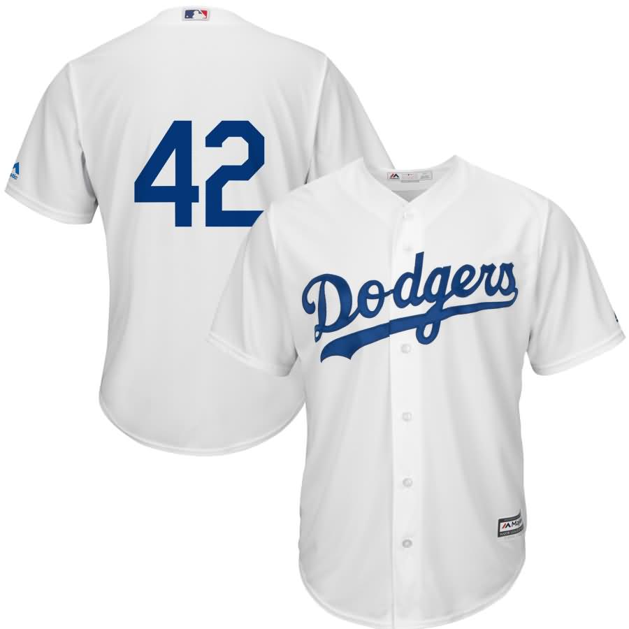 Jackie Robinson Los Angeles Dodgers Majestic Cool Base Jersey - White
