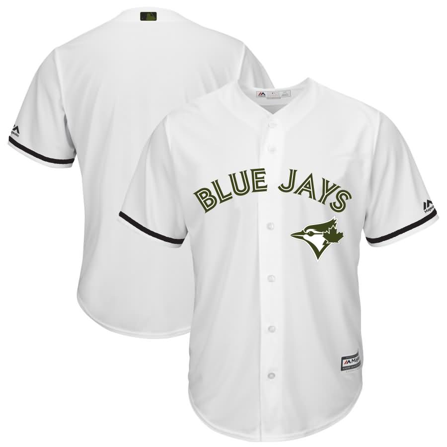 Toronto Blue Jays Majestic 2017 Memorial Day Cool Base Team Jersey - White
